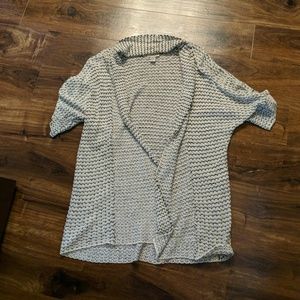 LOFT Open Weave Cardigan